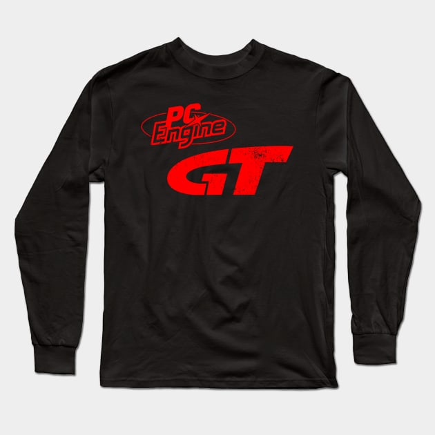 PC Engine GT - TurboExpress Japan Long Sleeve T-Shirt by MalcolmDesigns